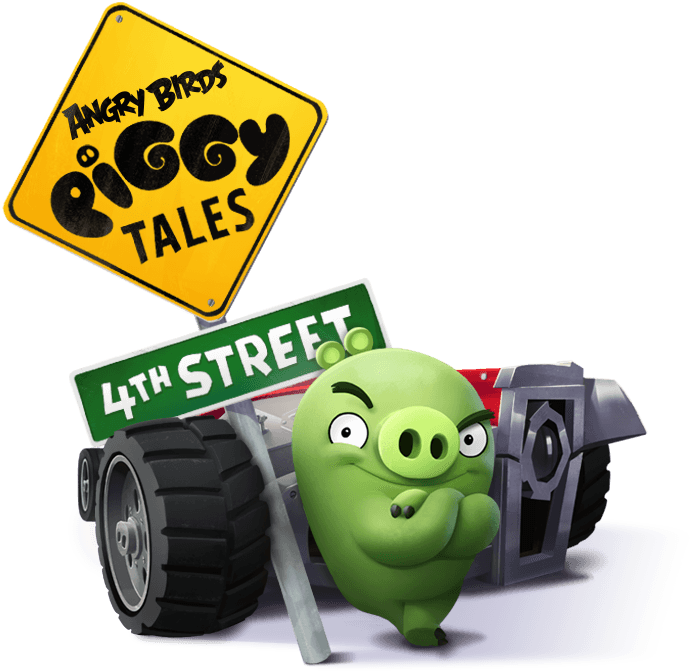 Angry Birds Piggy Tales Character PNG Image