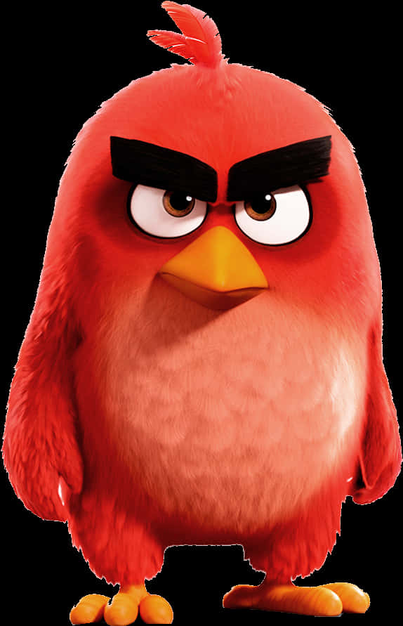 Angry Birds Red Character.png PNG Image