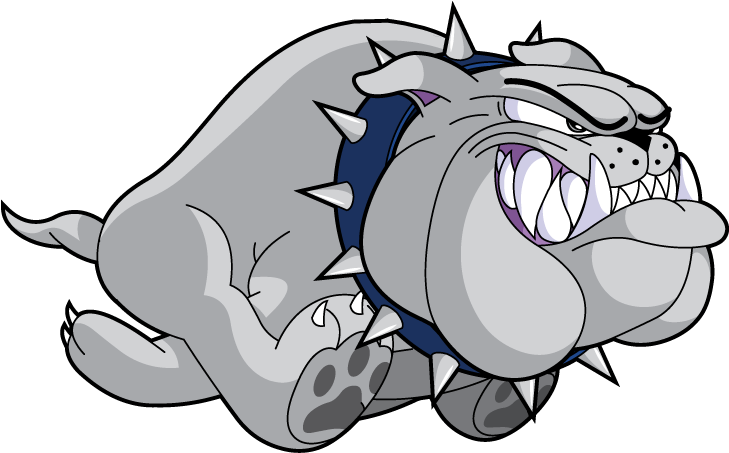 Angry Bulldog Cartoon Character PNG Image