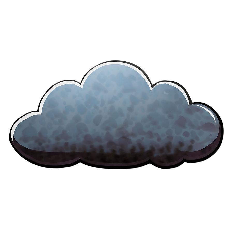 Angry Cartoon Cloud Png Awi80 PNG Image