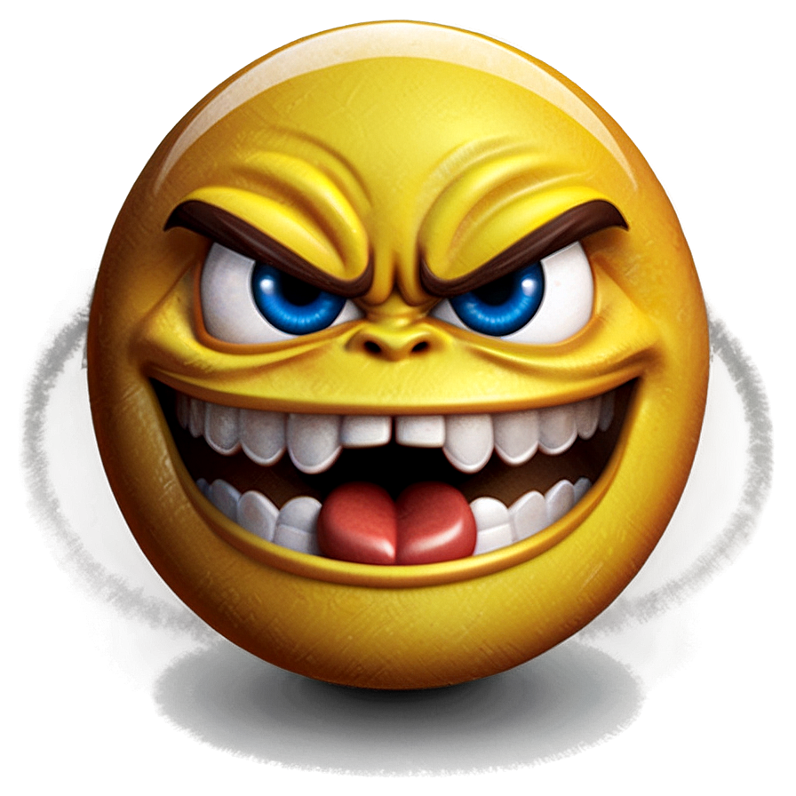 Angry Emoji Clipart Png Qpm78 PNG Image