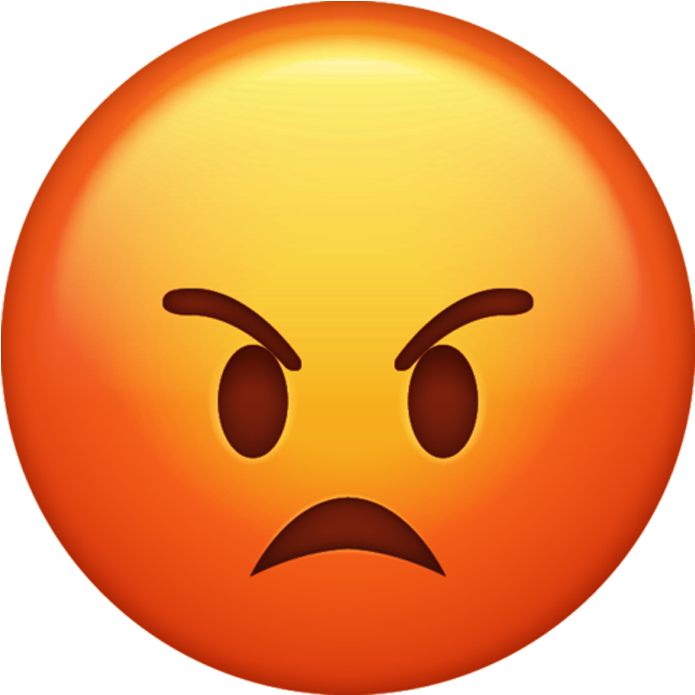 Angry Emoji Expression.png PNG Image