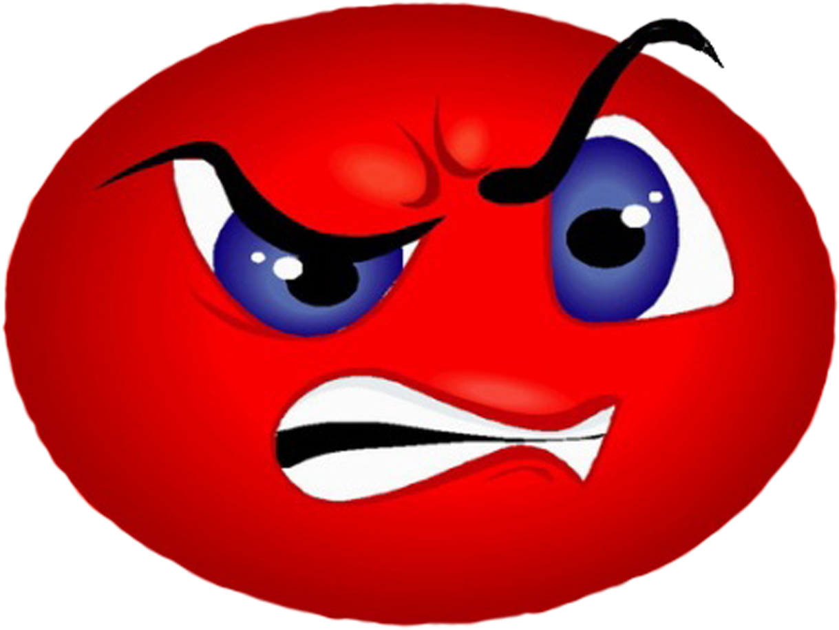 Angry Emoji Expression.png PNG Image