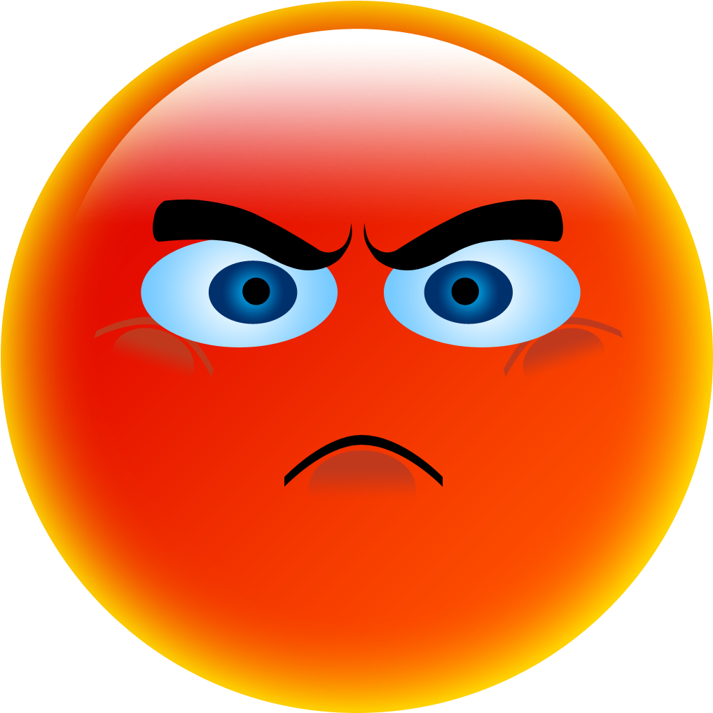 Angry Emoji Expression.png PNG Image