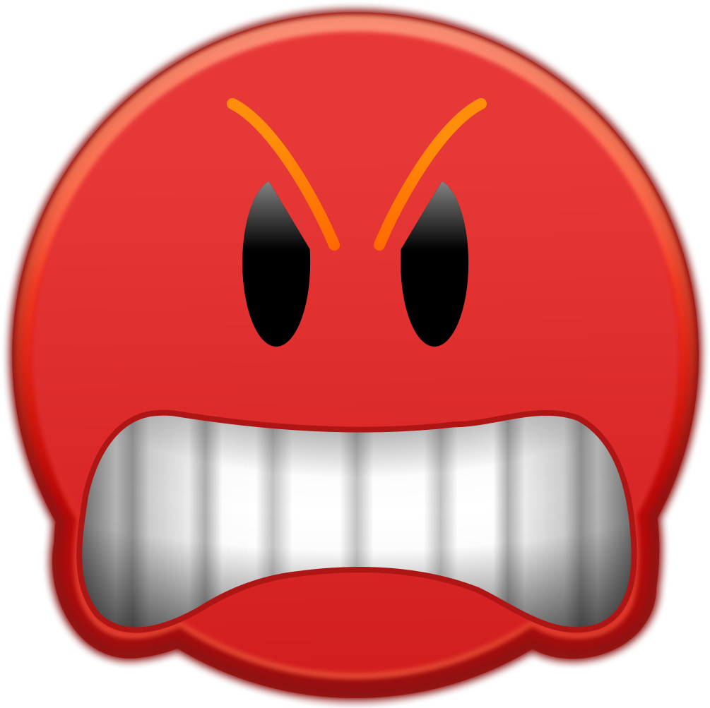 Angry Emoji Expression.png PNG Image