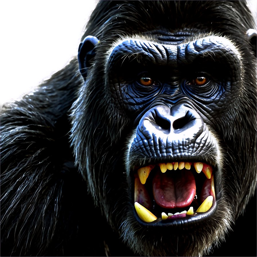 Angry Gorilla Tattoo Design Png Hjq PNG Image