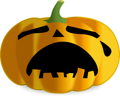 Angry Jack O Lantern Graphic PNG Image