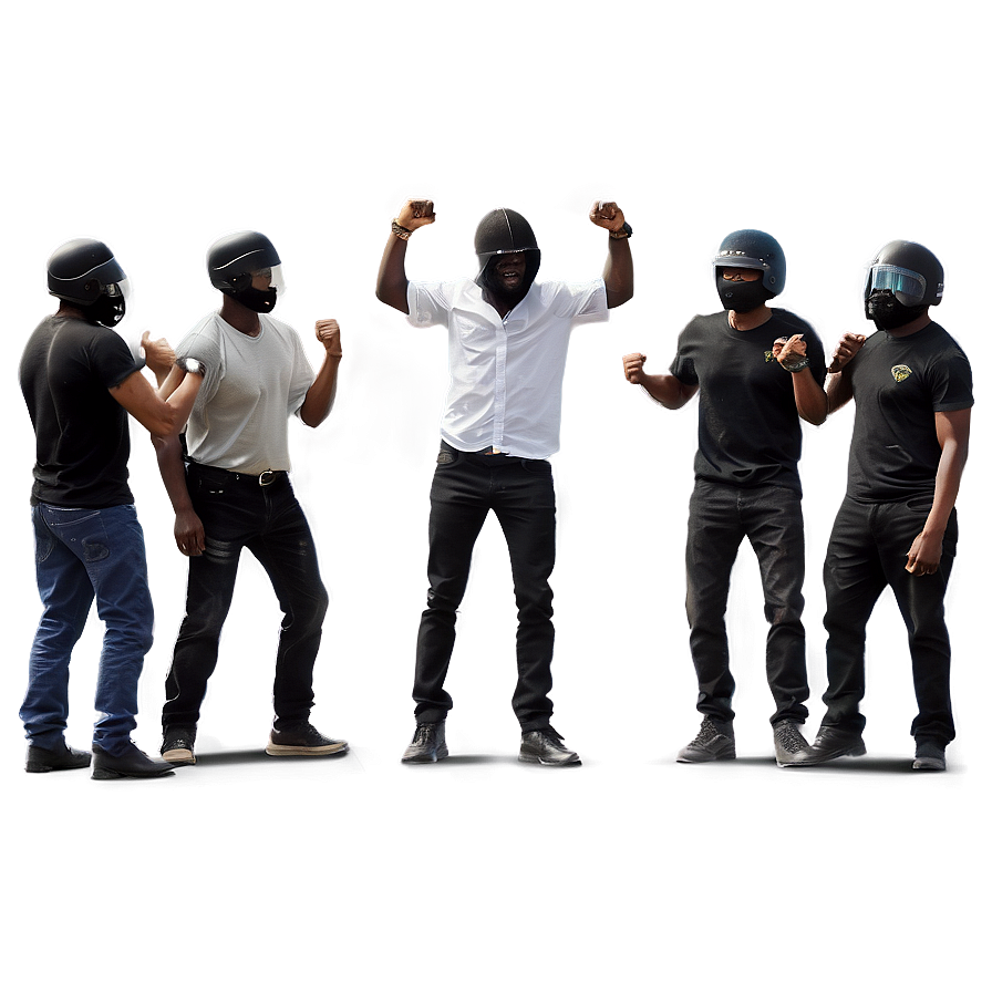 Angry Riot Mob Png Tdk PNG Image