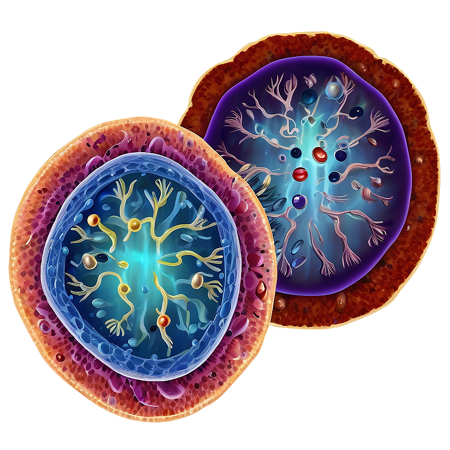 Animal Cell Organelles Png Chx43 PNG Image