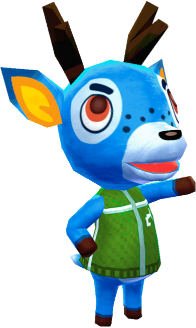 Animal Crossing Genji Character PNG Image