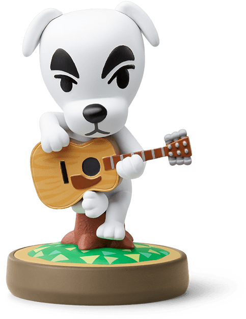 Animal Crossing K K Slider Amiibo PNG Image