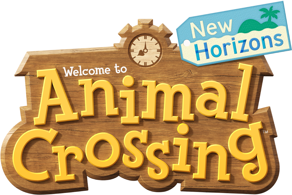 Animal Crossing New Horizons Logo PNG Image