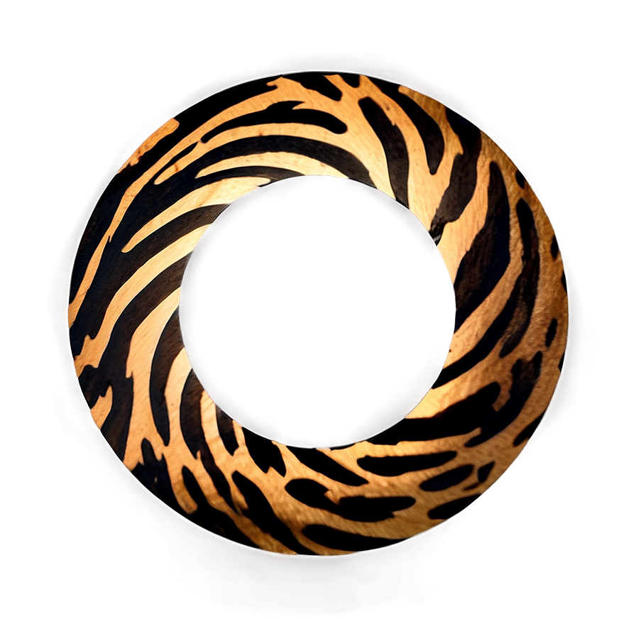 Animal Print Circle Png Wjp29 PNG Image