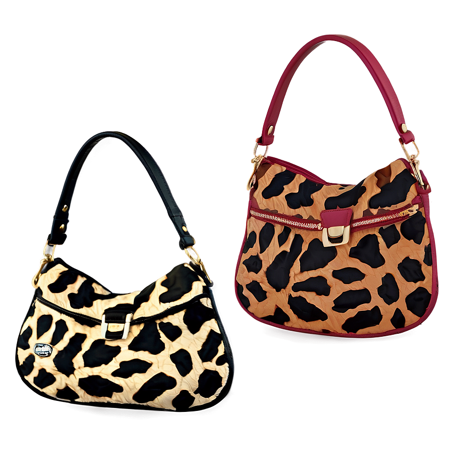 Animal Print Handbag Png 06252024 PNG Image