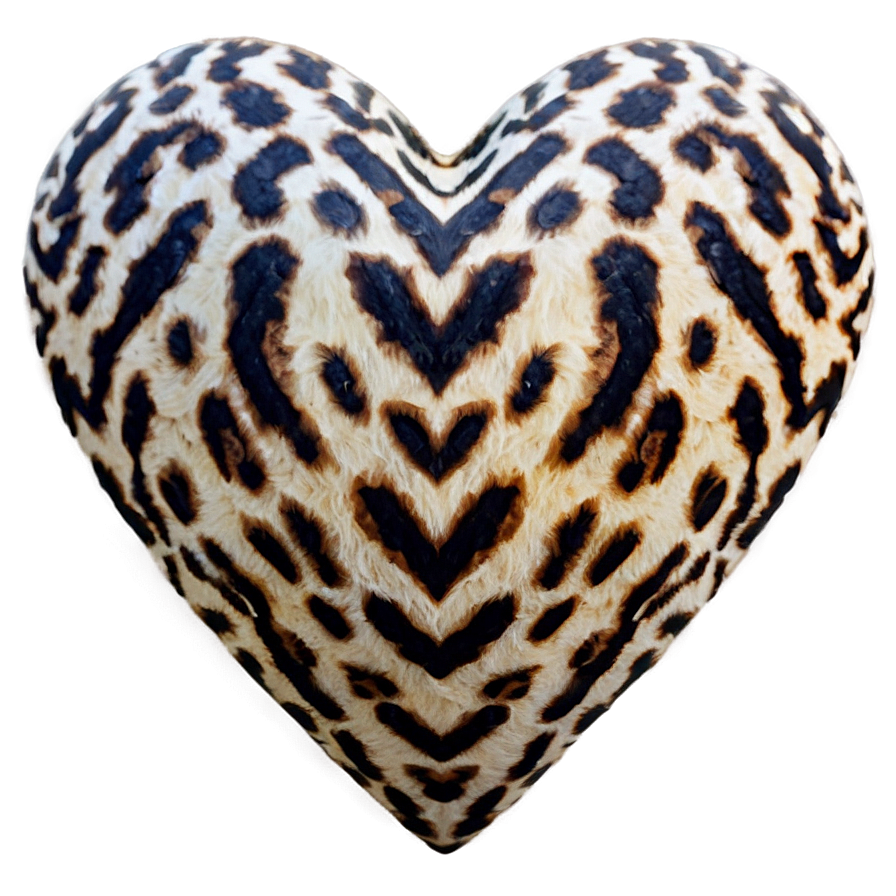 Animal Print Heart Png Tsb PNG Image