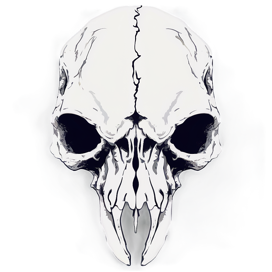 Animal Skull Silhouette Png Gmt93 PNG Image