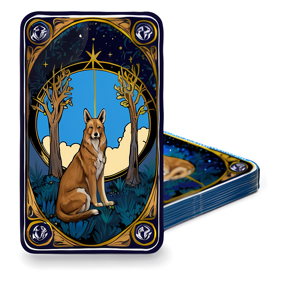 Animal Tarot Cards Png Onq PNG Image