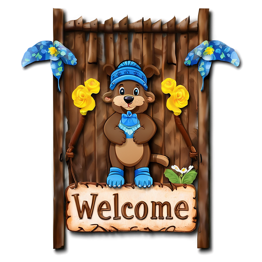 Animal Themed Welcome Png Ikr PNG Image