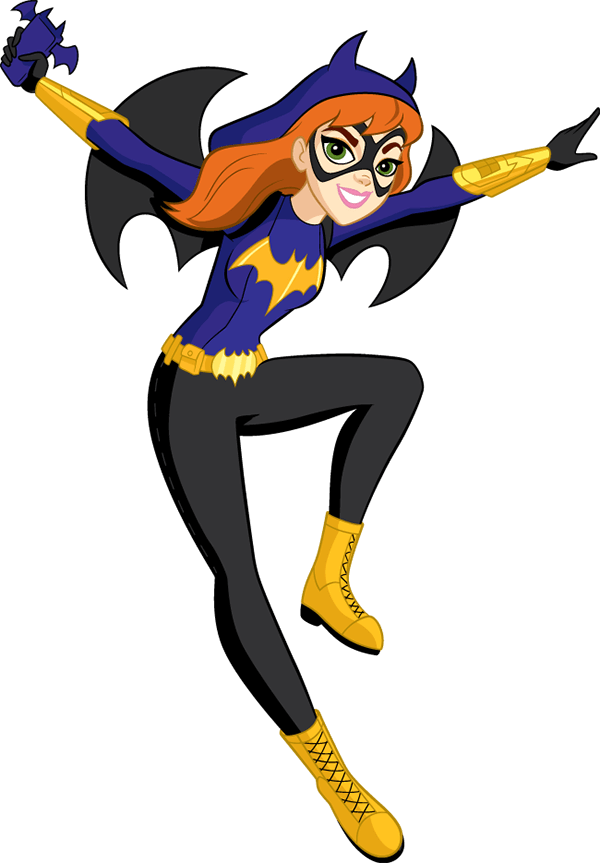 Animated Batgirlin Action.png PNG Image