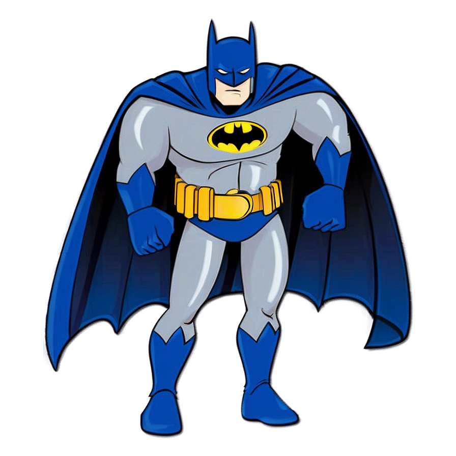 Animated Batman Cartoon Png Hqn25 PNG Image