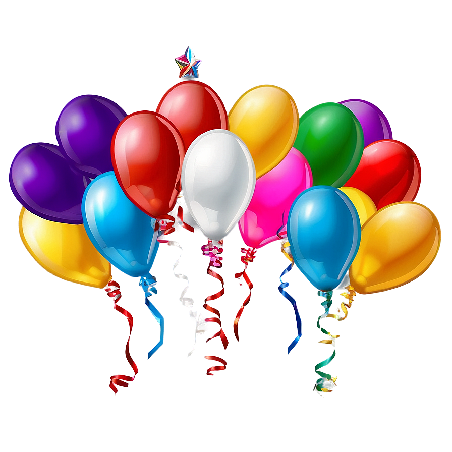 Animated Birthday Balloon Png Lnv13 PNG Image