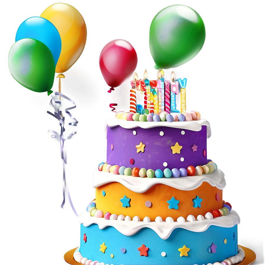 Animated Birthday Cake Png Osl PNG Image