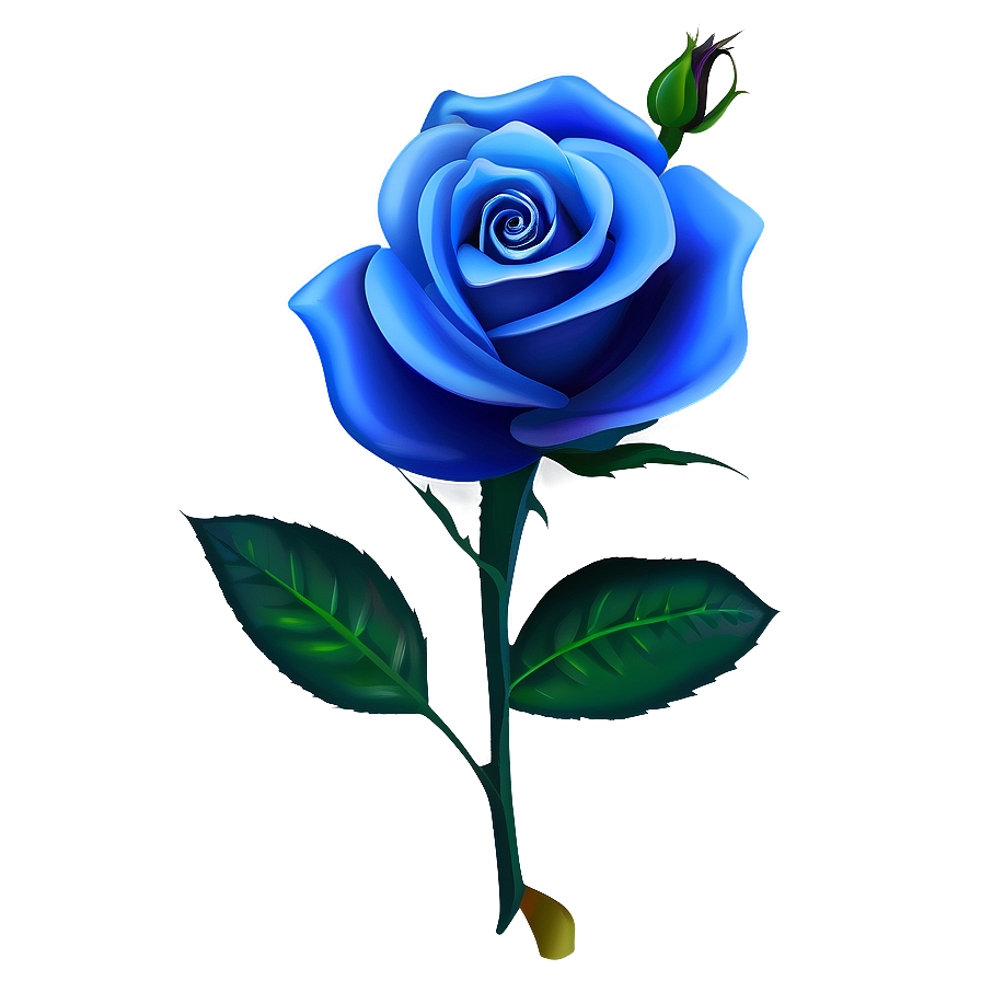 Animated Blue Rose Png Cbf30 PNG Image