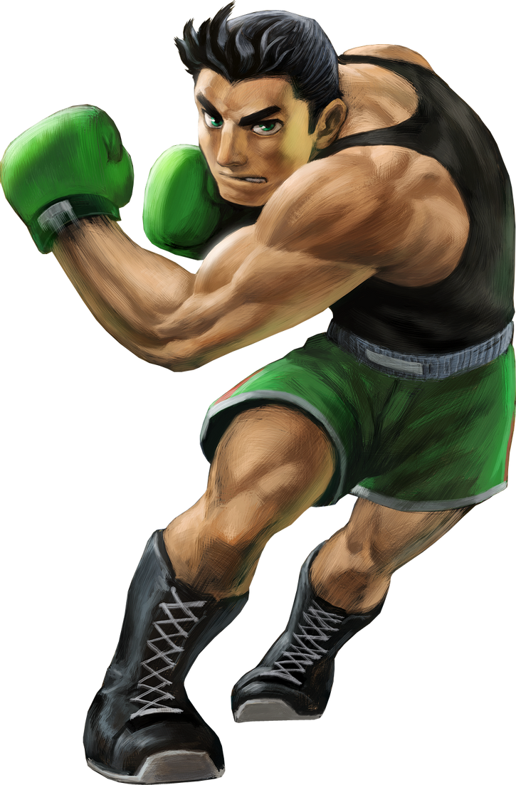 Animated Boxer Readyto Fight PNG Image