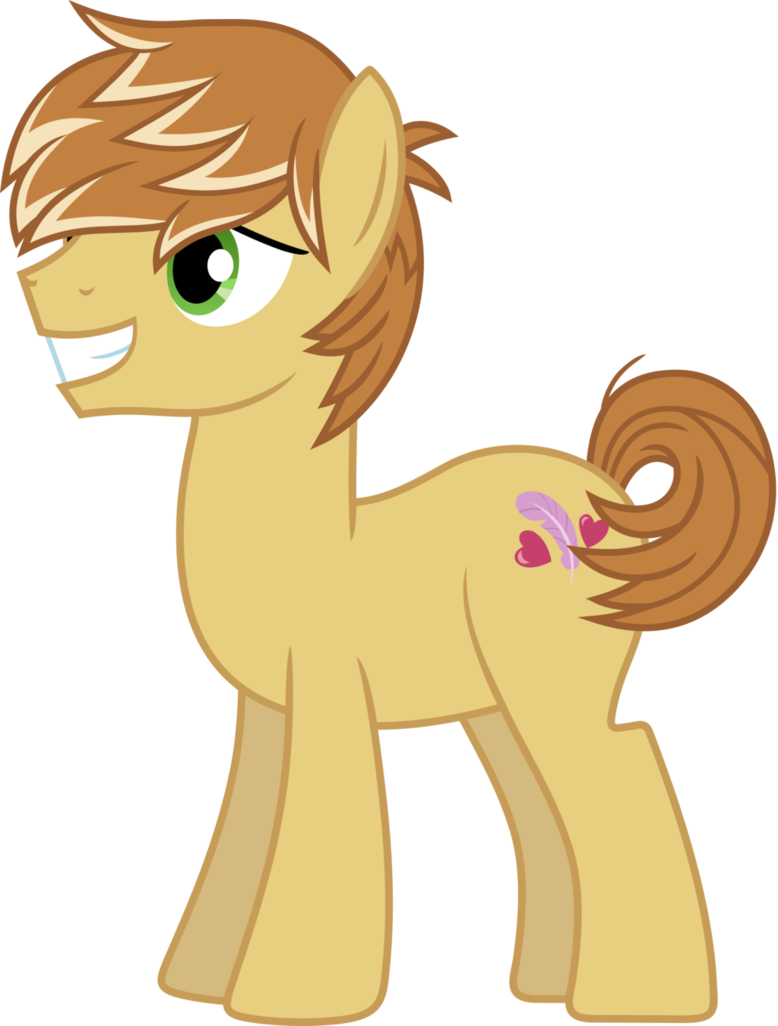 Animated Brown Ponywith Bangs PNG Image