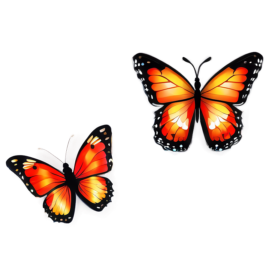 Animated Butterflies Png Yyw PNG Image