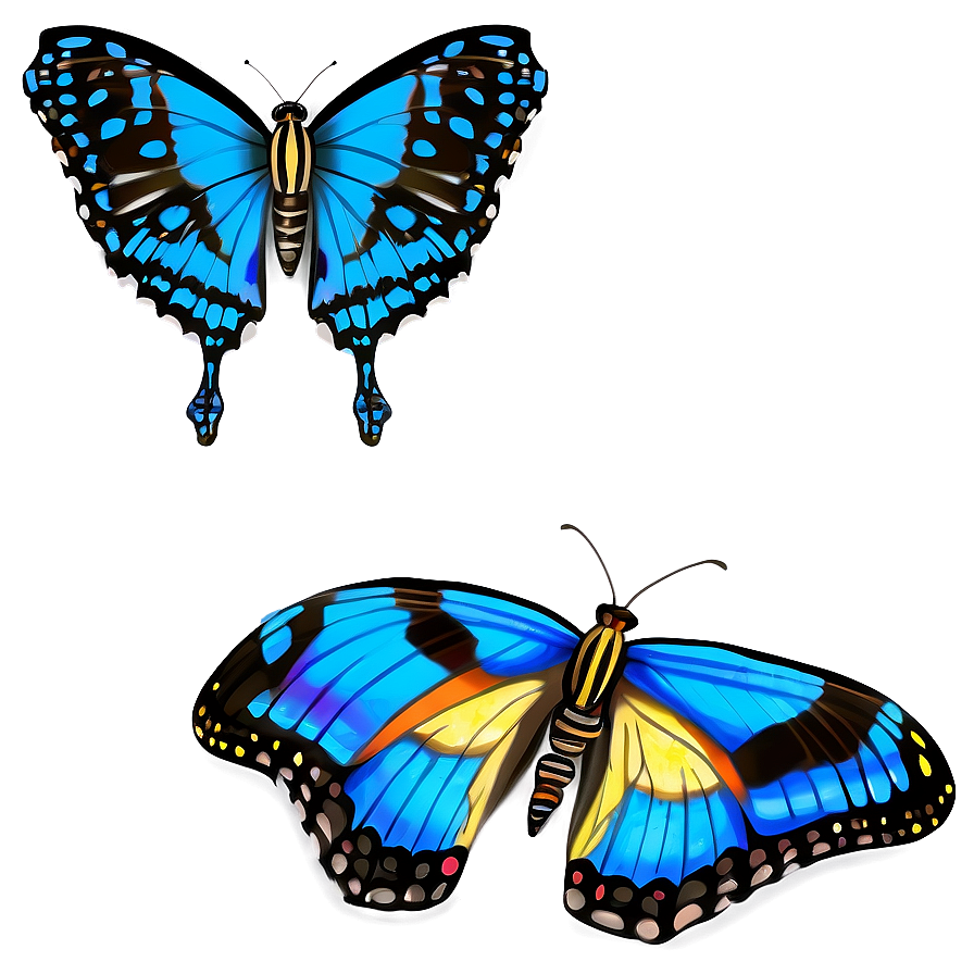 Animated Butterfly Flight Png Vgm45 PNG Image