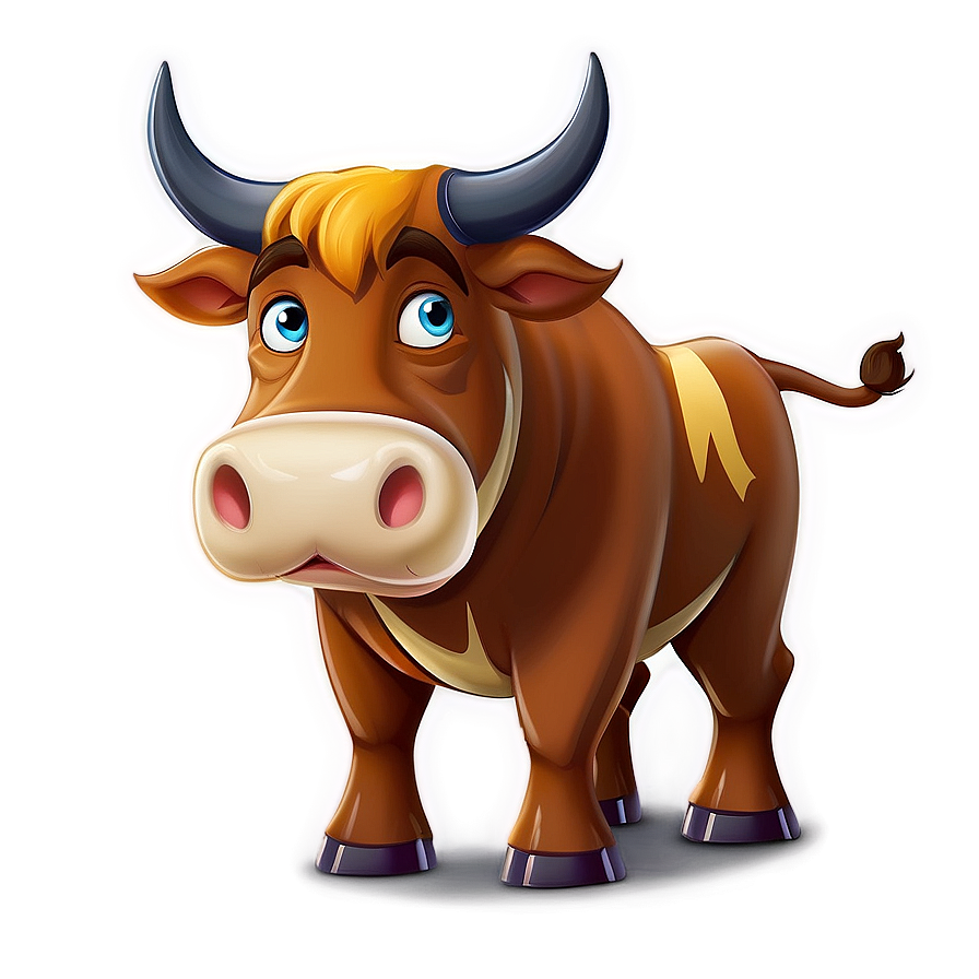 Animated Cartoon Bull Png 78 PNG Image