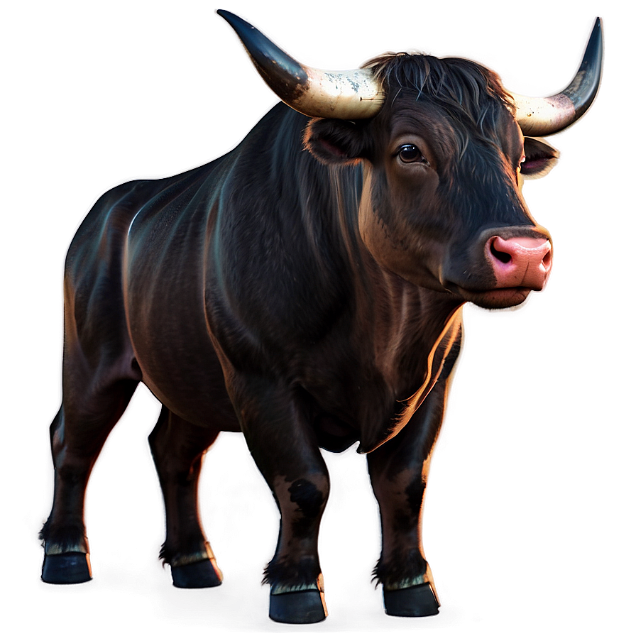 Animated Cartoon Bull Png Gmg71 PNG Image