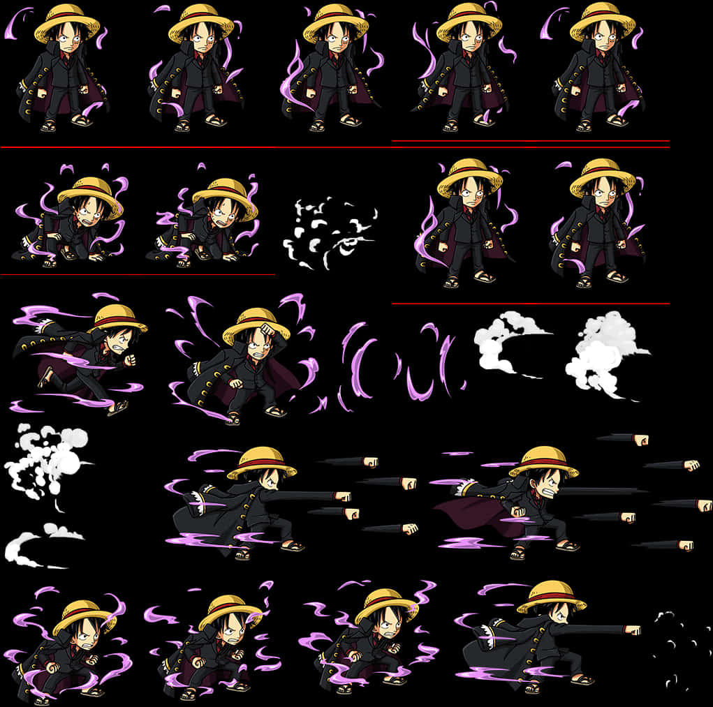 Animated_ Character_ Action_ Sequence PNG Image