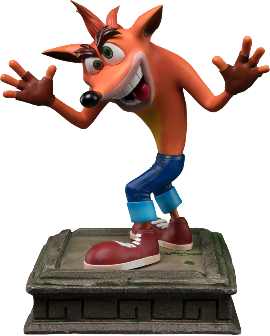 Animated Character Excited Pose PNG Image