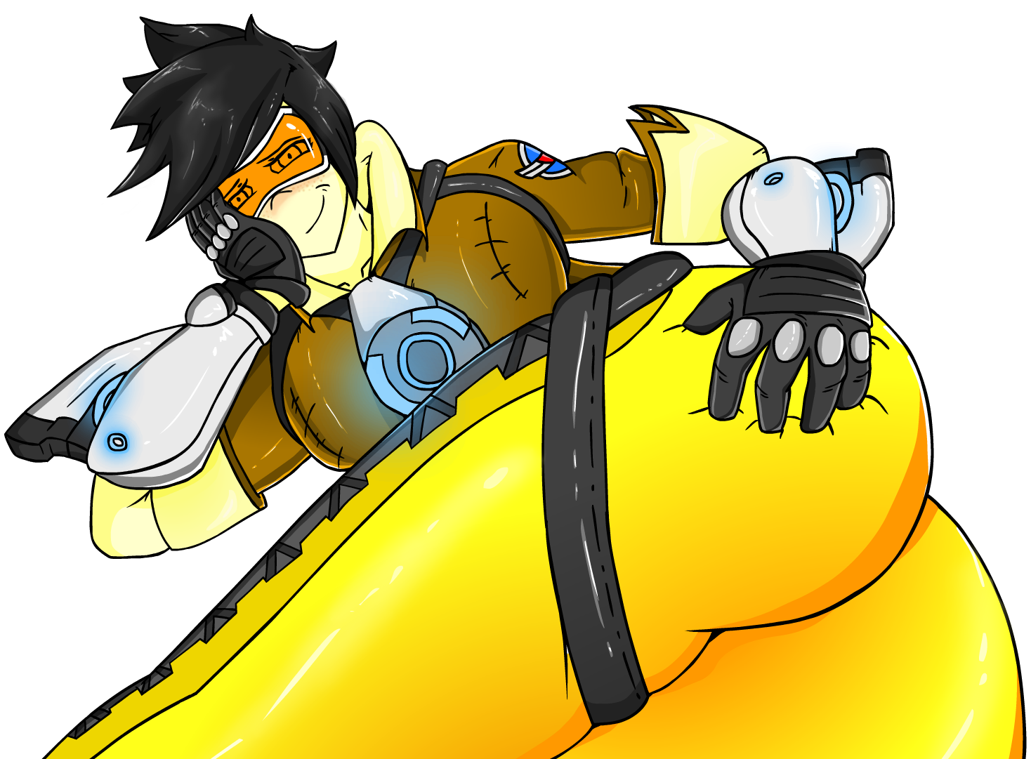 Animated Character Riding Robot Duck PNG Image