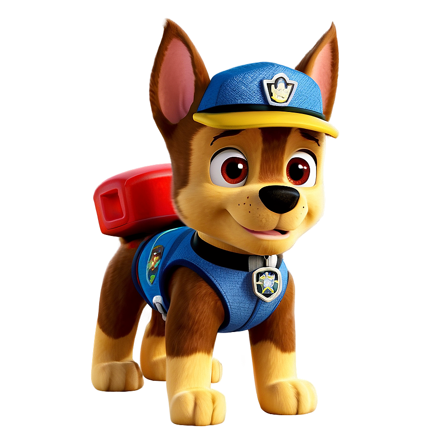 Animated Chase Paw Patrol Png Aqu69 PNG Image