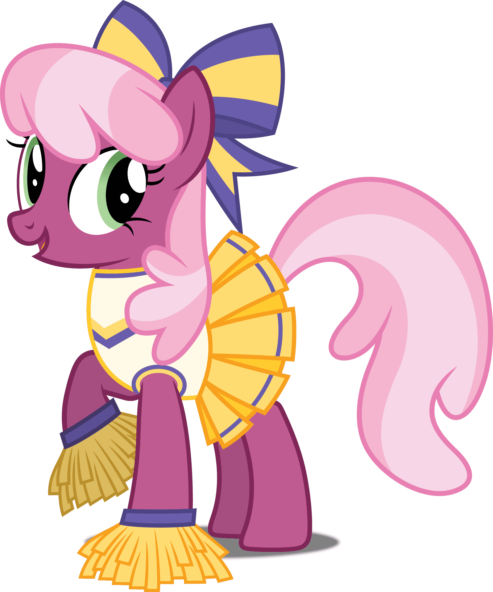 Animated Cheerleader Pony PNG Image