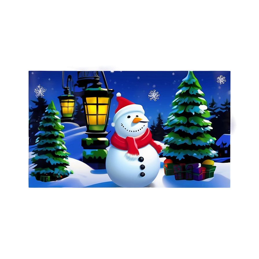 Animated Christmas Card Png 87 PNG Image