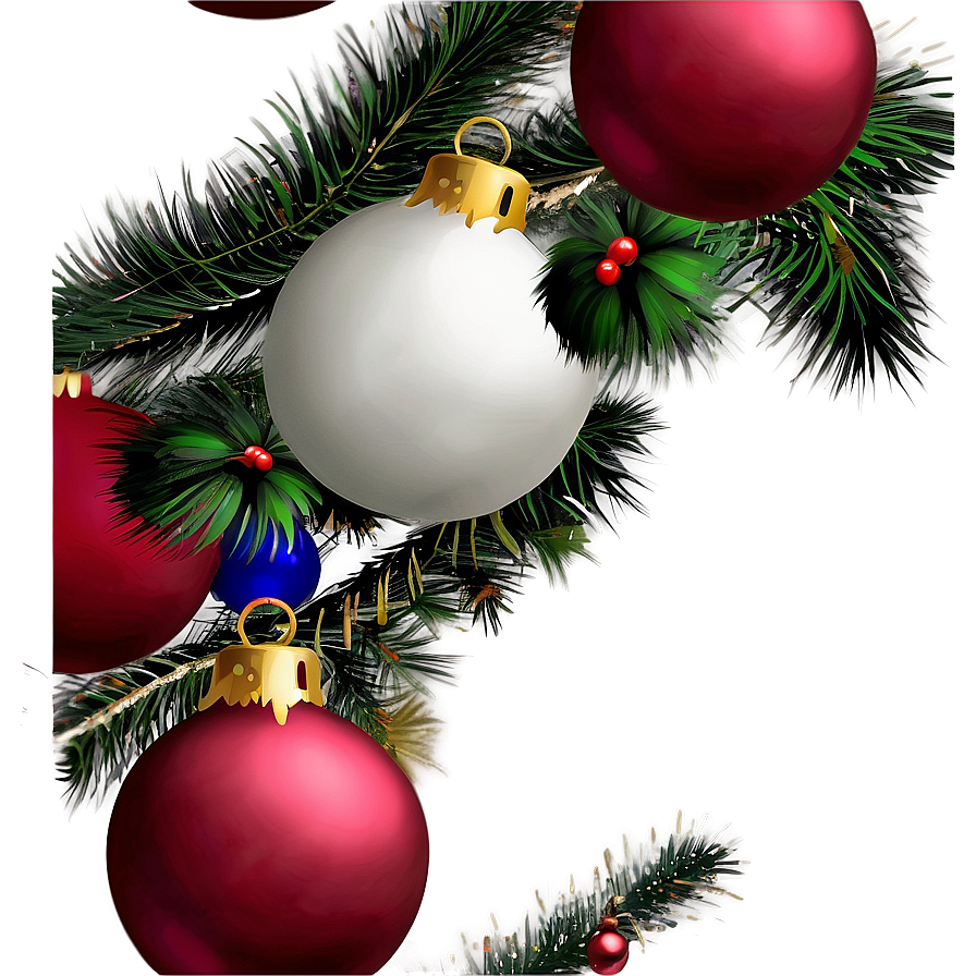 Animated Christmas Decorations Png 06122024 PNG Image