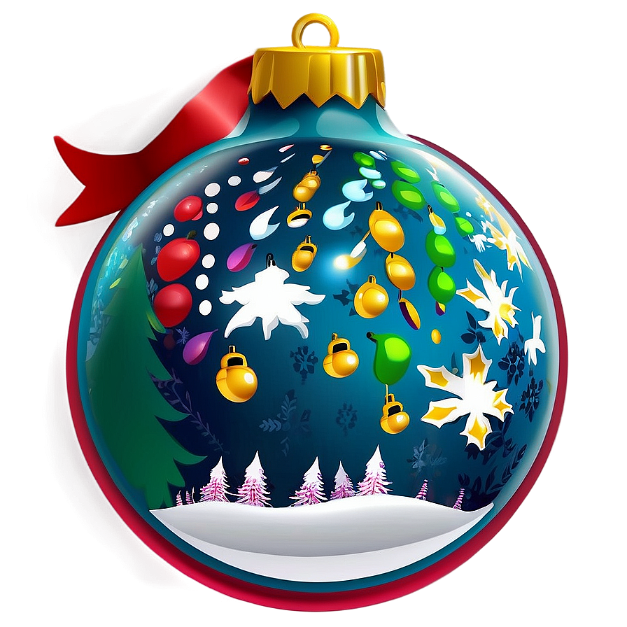 Animated Christmas Ornaments Png Bsn PNG Image