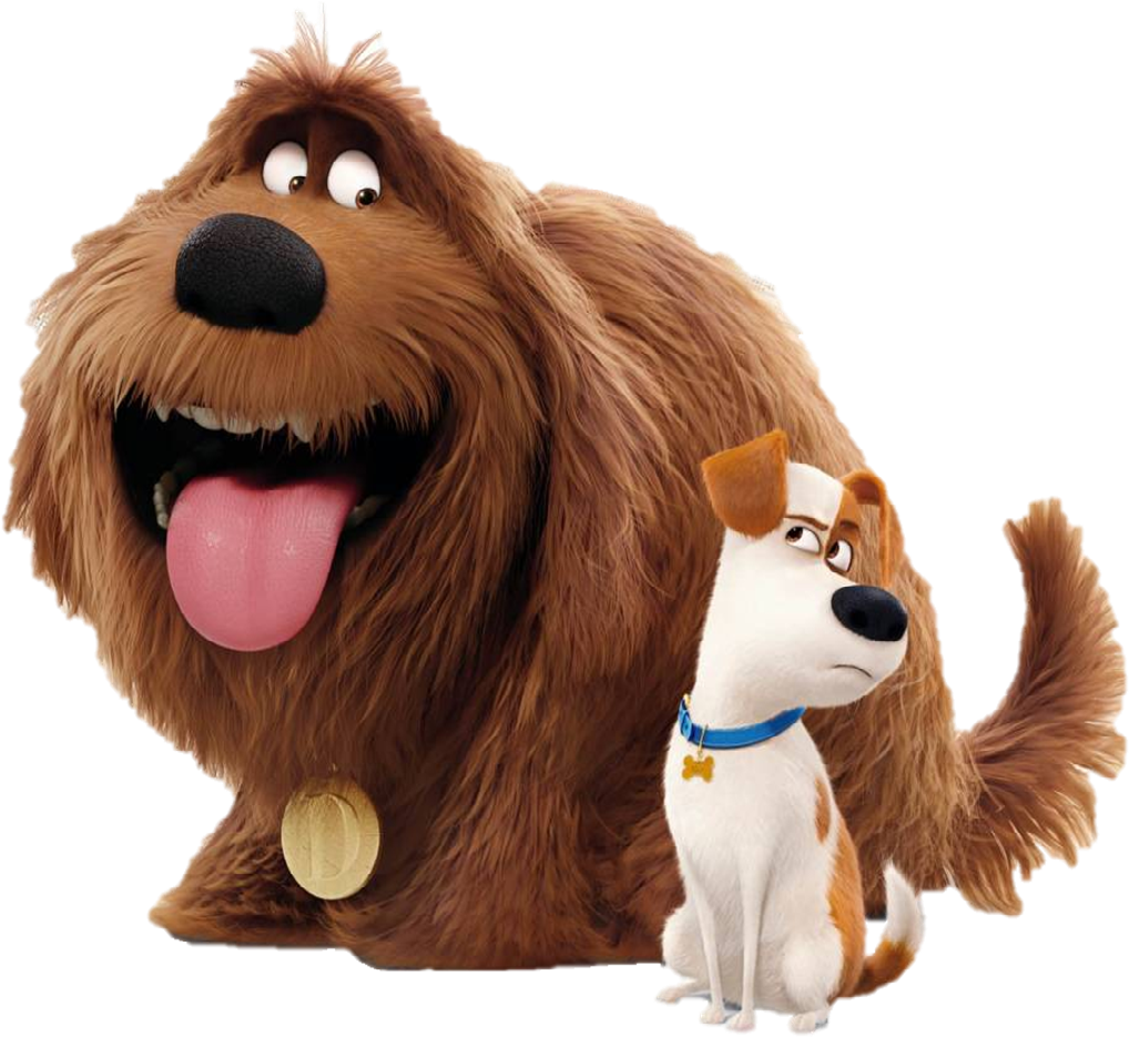 Animated Dog Friends PNG Image