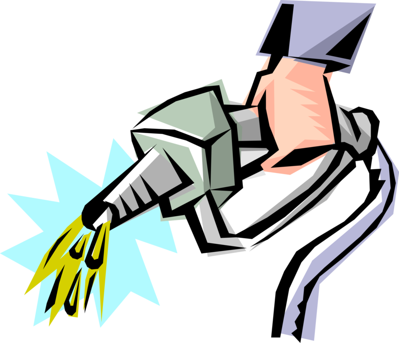 Animated Drill Action PNG Image