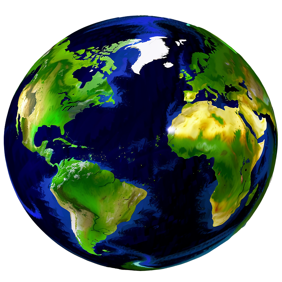 Animated Earth Cartoon Png Cof PNG Image