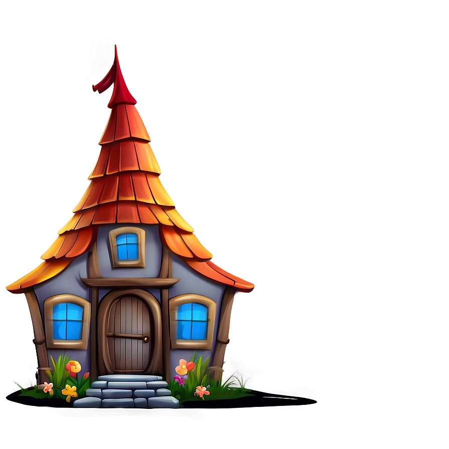 Animated Fairy Tale House Png Ypa PNG Image