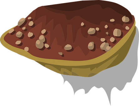 Animated Fungus Sporeson Fruit PNG Image