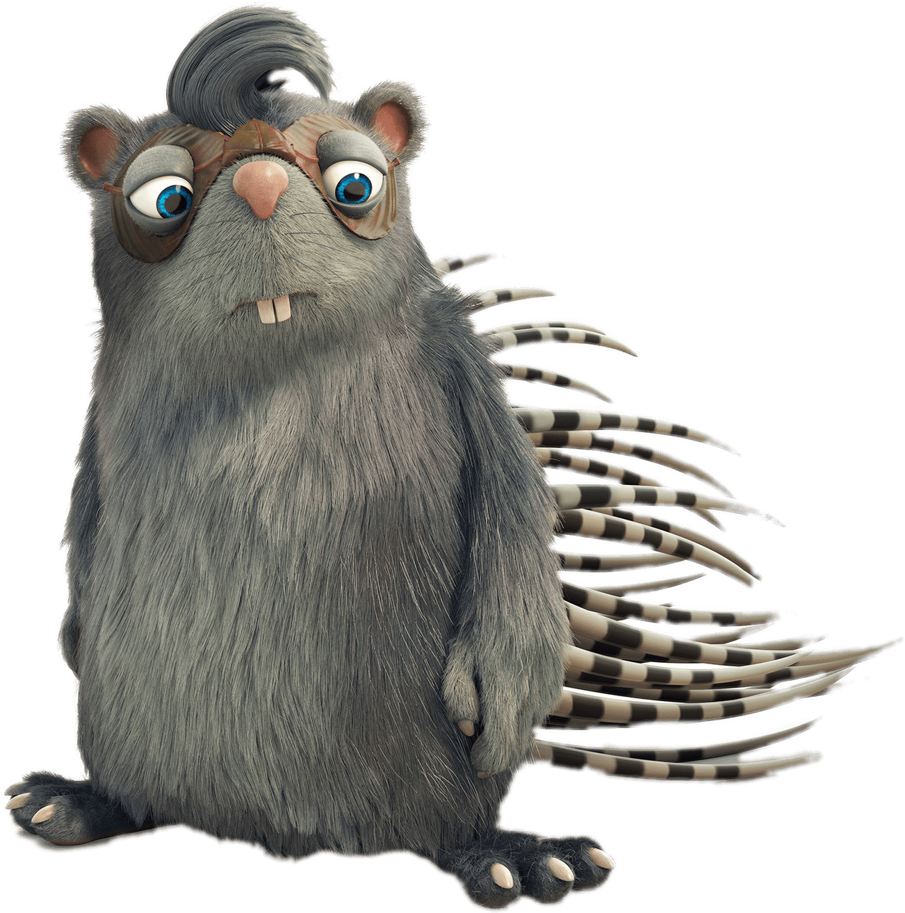 Animated Hamster Character PNG Image