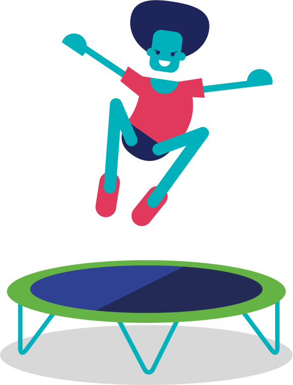 Animated Joyful Trampoline Jump.png PNG Image