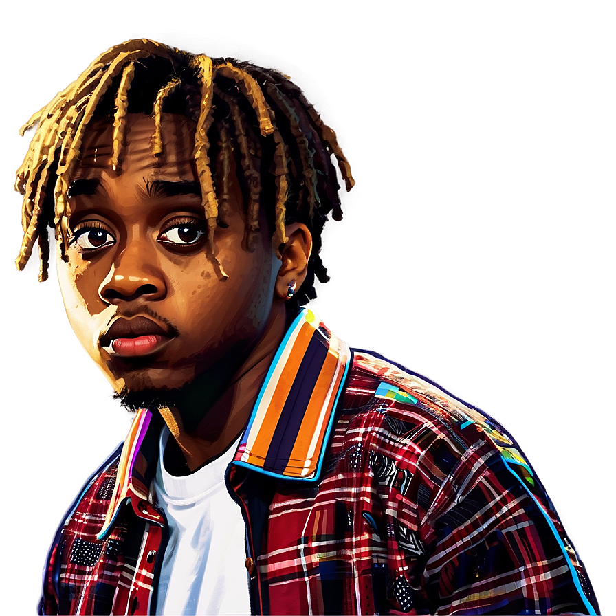 Animated Juice Wrld Character Png Cmo PNG Image