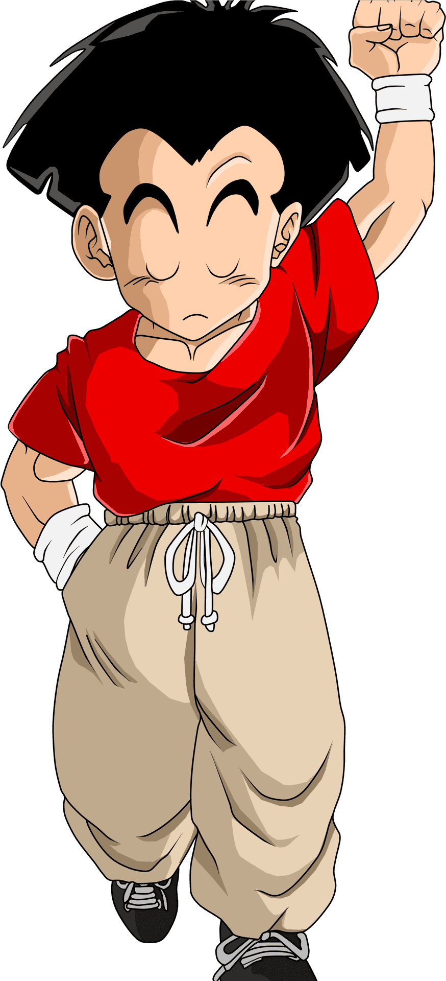 Animated Krillin Pose PNG Image